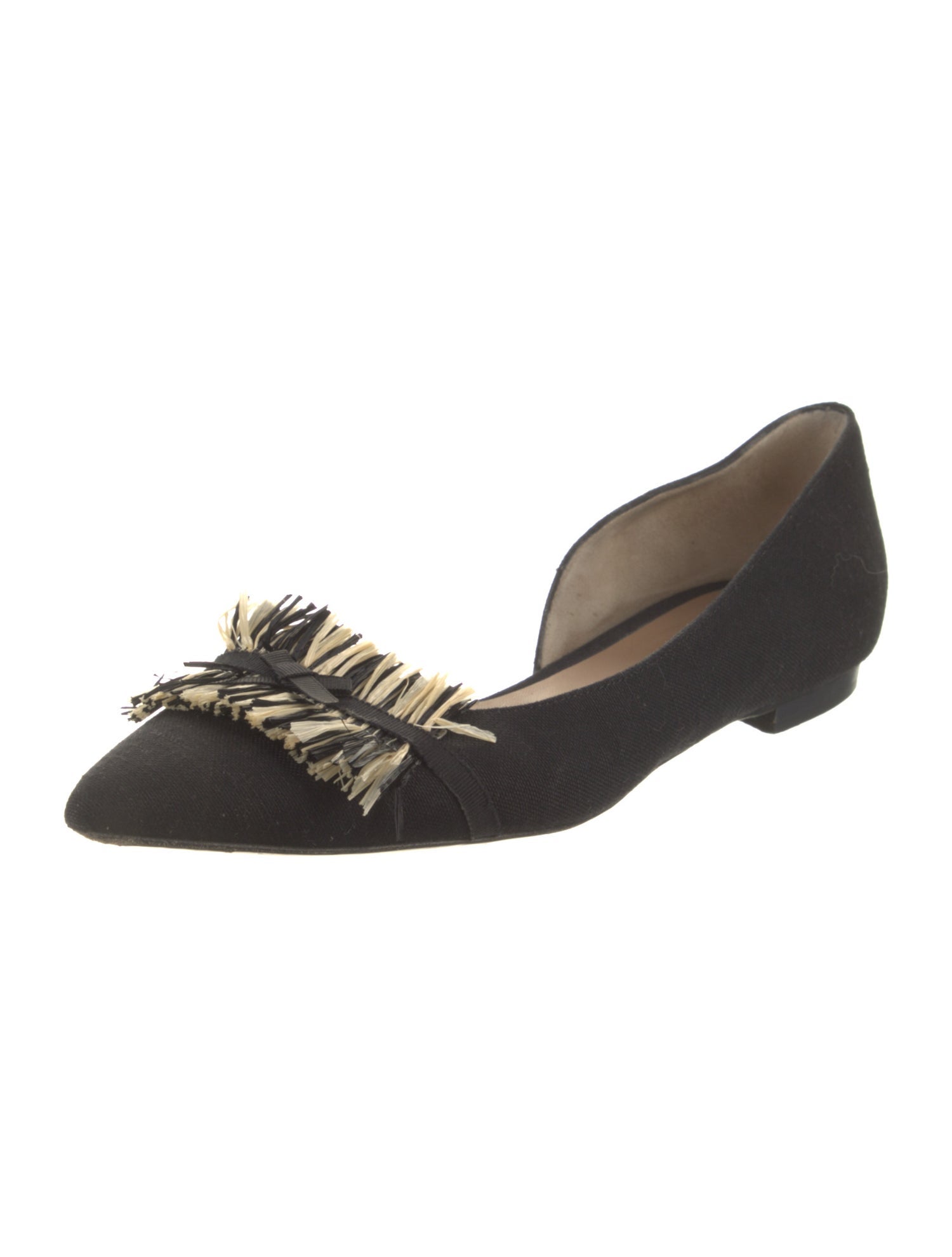 JETSET Suede D'Orsay Flats