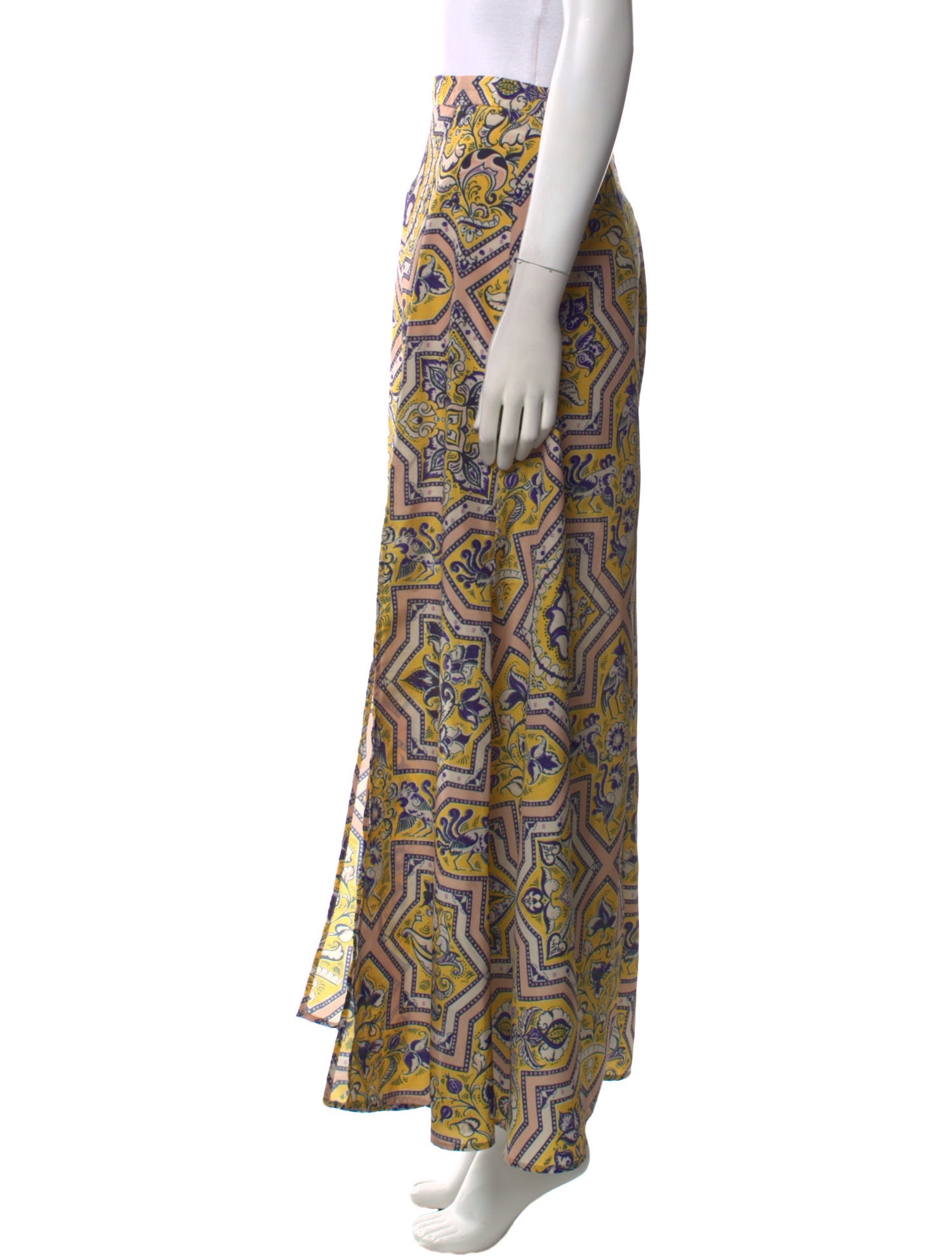 The Jetset Diaries Printed Long Skirt