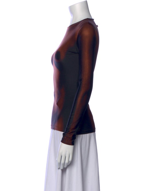 Jean Paul Gaultier x Lotta Volkova Printed Crew Neck Top