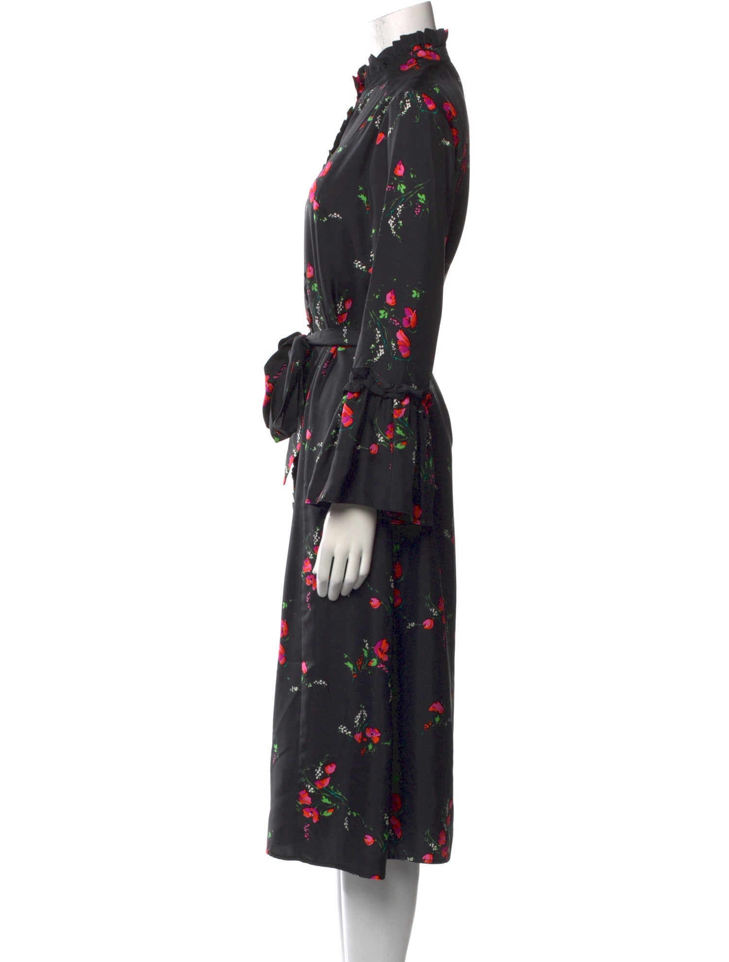 Julie Fagerholt Heartmade Silk Midi Length Dress