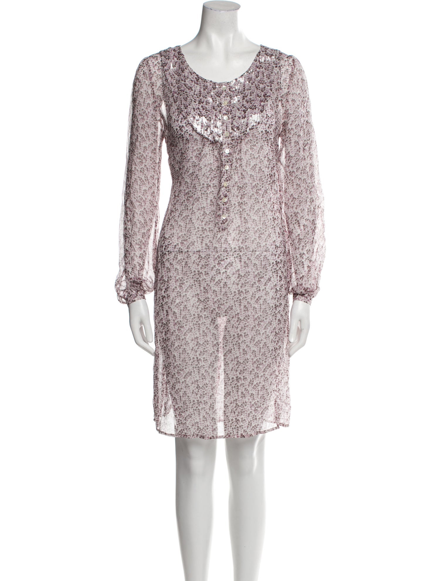 Julie Fagerholt Heartmade Silk Midi Length Dress