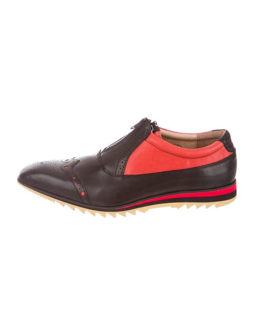 John Fluevog Leather Oxfords Black