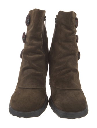 John Fluevog Suede Boots