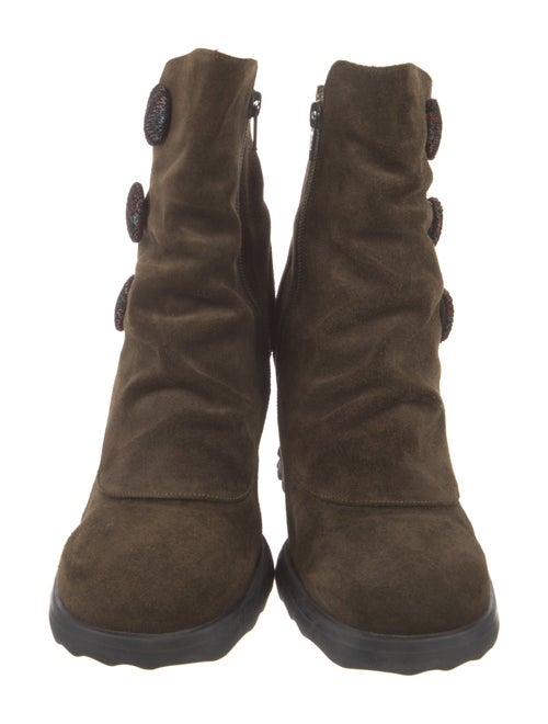 John Fluevog Suede Boots