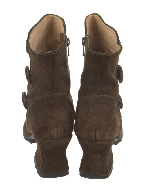 John Fluevog Suede Boots