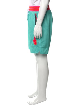 John Geiger Graphic Print Jogger Shorts