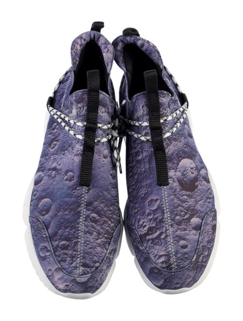 John Geiger Nylon Printed Sneakers