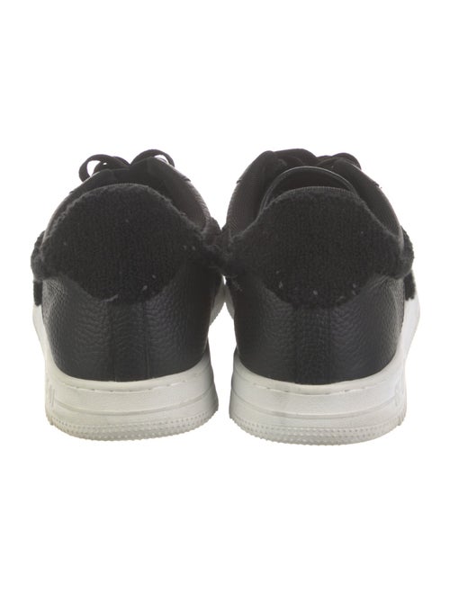 John Geiger Leather Printed Sneakers