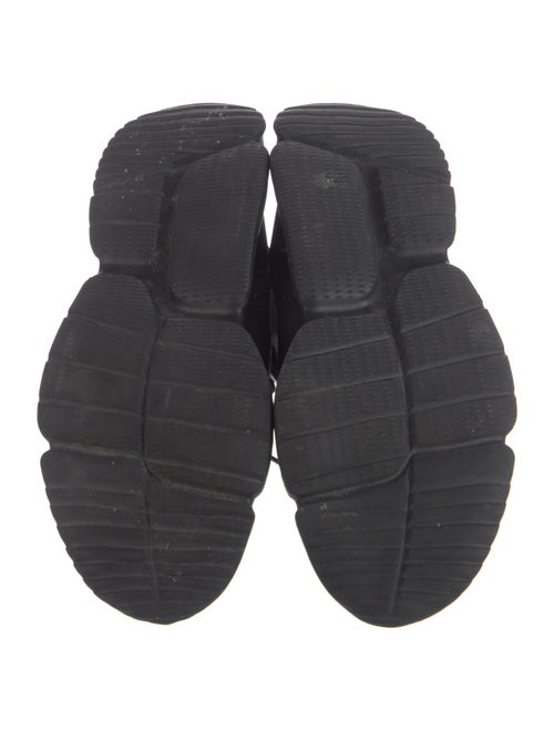 John Geiger Satin Athletic Sneakers