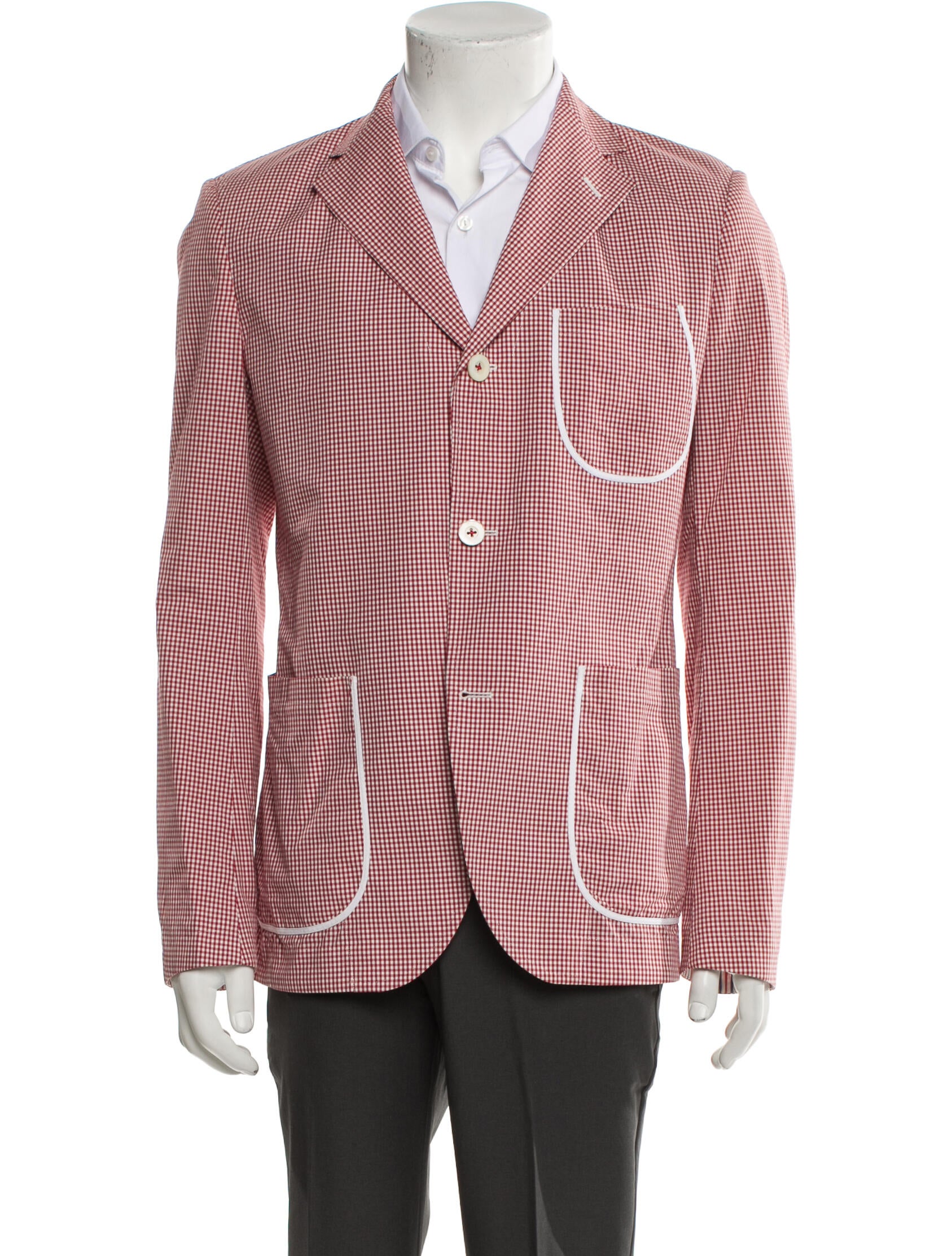 Junya Watanabe Comme de Garcons x marimekko Houndstooth Print Blazer