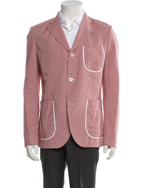 Junya Watanabe Comme de Garcons x marimekko Houndstooth Print Blazer