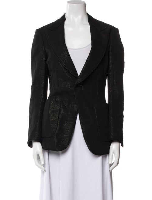 Junya Watanabe Comme de Garcons x marimekko Wool Plaid Print Blazer