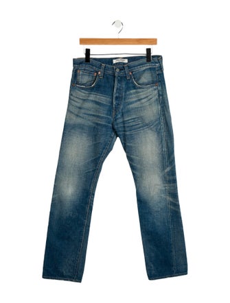 Junya Watanabe Comme des Garçons High-Rise Straight Leg Jeans