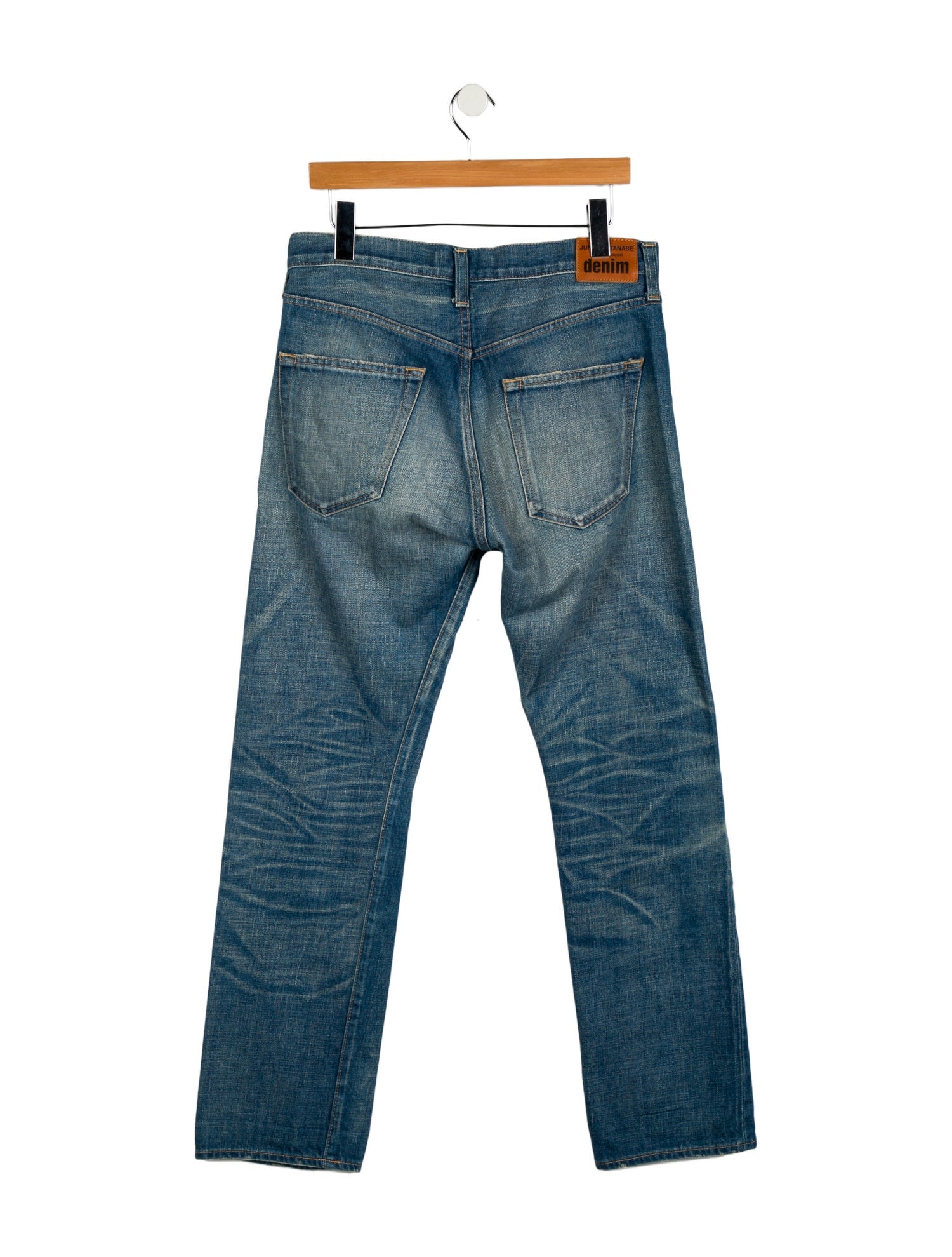Junya Watanabe Comme des Garçons High-Rise Straight Leg Jeans