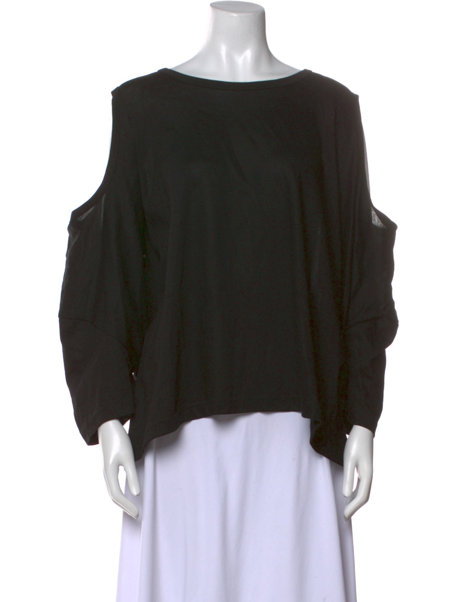 Junya Watanabe Comme de Garcons x marimekko Bateau Neckline Three-Quarter Sleeve Blouse