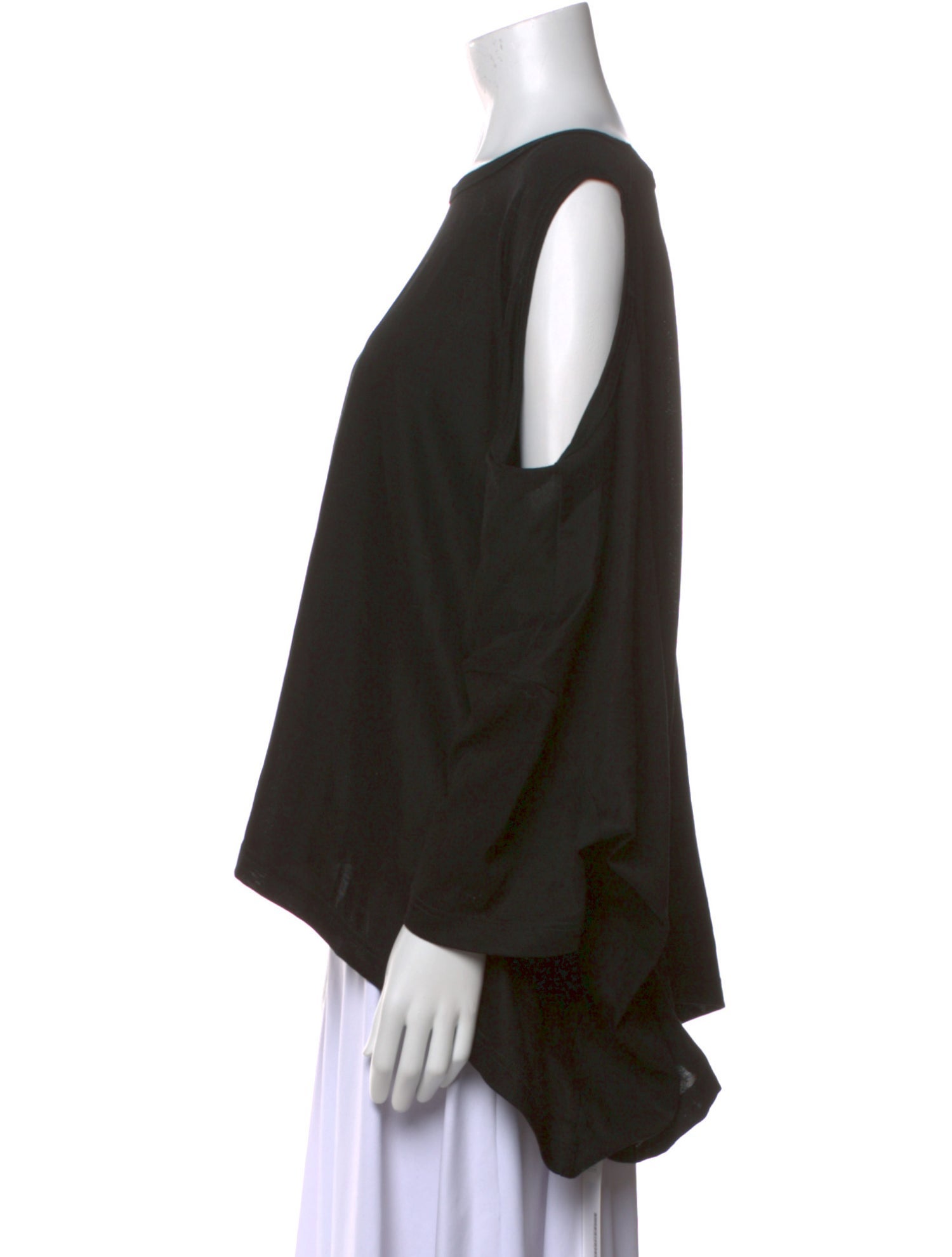 Junya Watanabe Comme de Garcons x marimekko Bateau Neckline Three-Quarter Sleeve Blouse