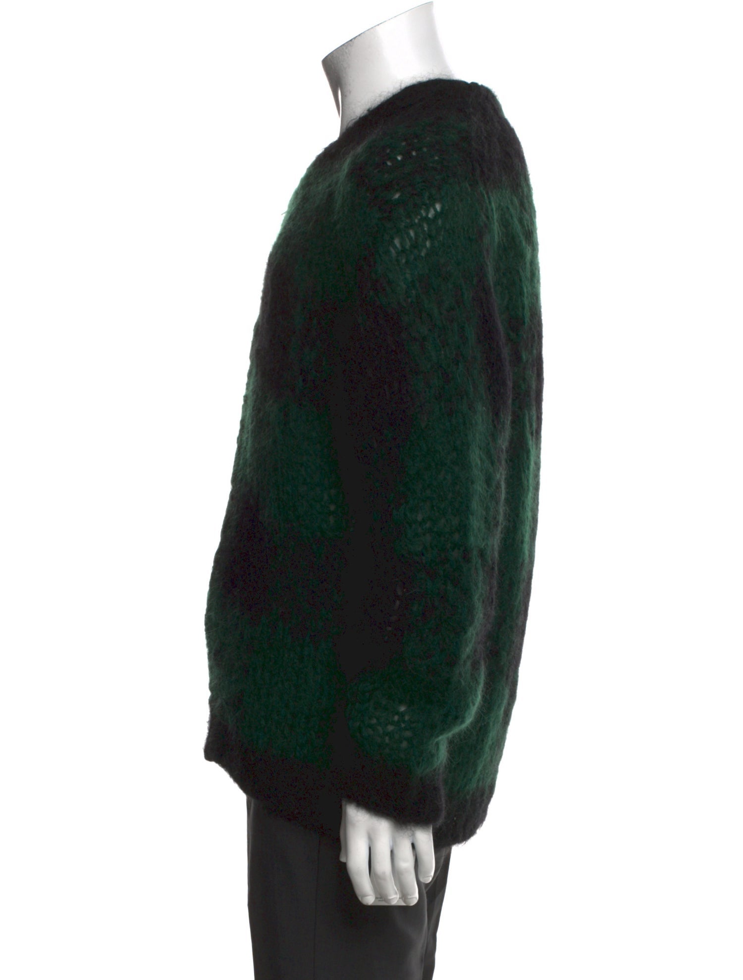 Junya Watanabe Comme de Garcons x marimekko Wool Mock Neck Cardigan