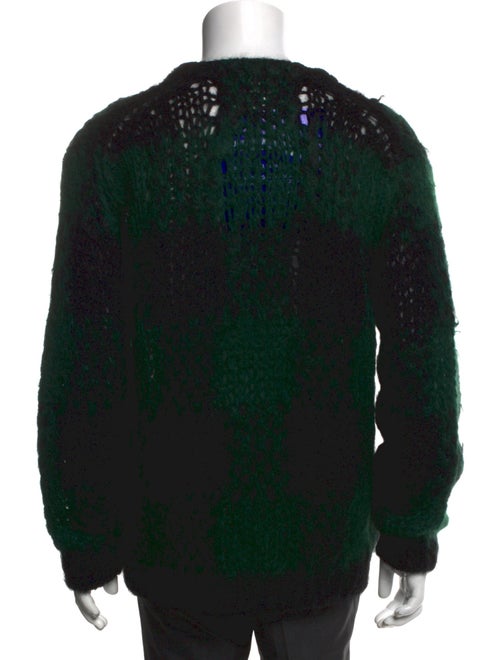 Junya Watanabe Comme de Garcons x marimekko Wool Mock Neck Cardigan