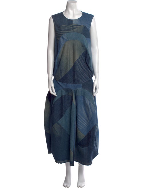 Junya Watanabe Comme de Garcons x marimekko Printed Long Dress