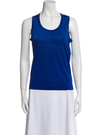 Junya Watanabe Comme de Garcons x marimekko Scoop Neck Sleeveless Top