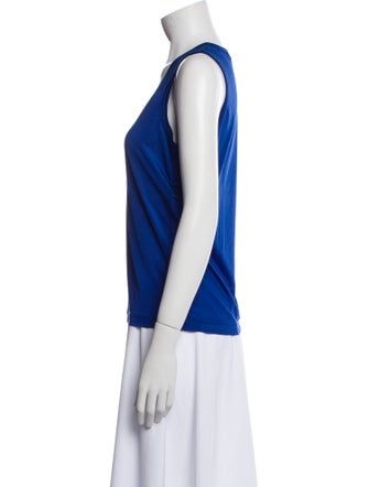 Junya Watanabe Comme de Garcons x marimekko Scoop Neck Sleeveless Top