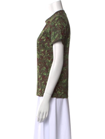 Junya Watanabe Comme de Garcons x marimekko Printed Crew Neck T-Shirt