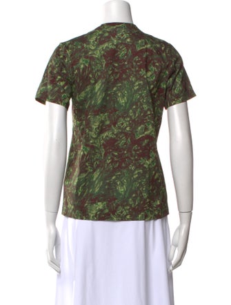 Junya Watanabe Comme de Garcons x marimekko Printed Crew Neck T-Shirt