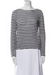 Junya Watanabe Comme de Garcons x marimekko Striped Bateau Neckline Top