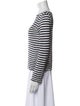 Junya Watanabe Comme de Garcons x marimekko Striped Bateau Neckline Top