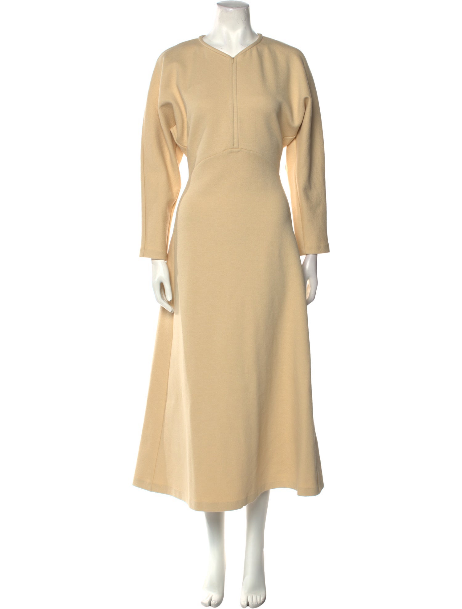 Jigsaw Crew Neck Long Dress