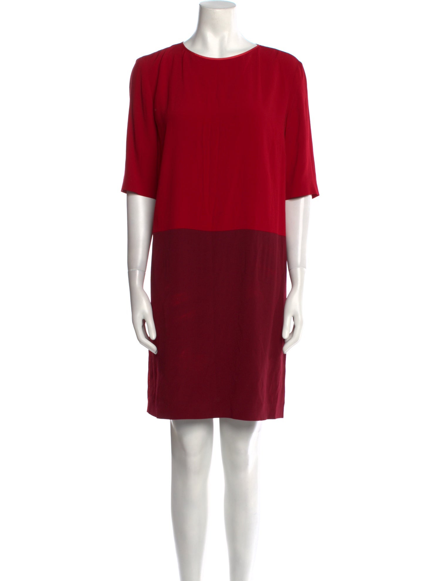 Jigsaw Crew Neck Mini Dress