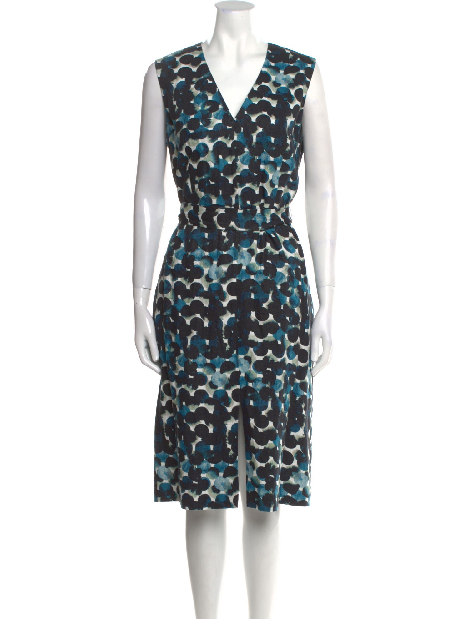 Jigsaw Linen Midi Length Dress