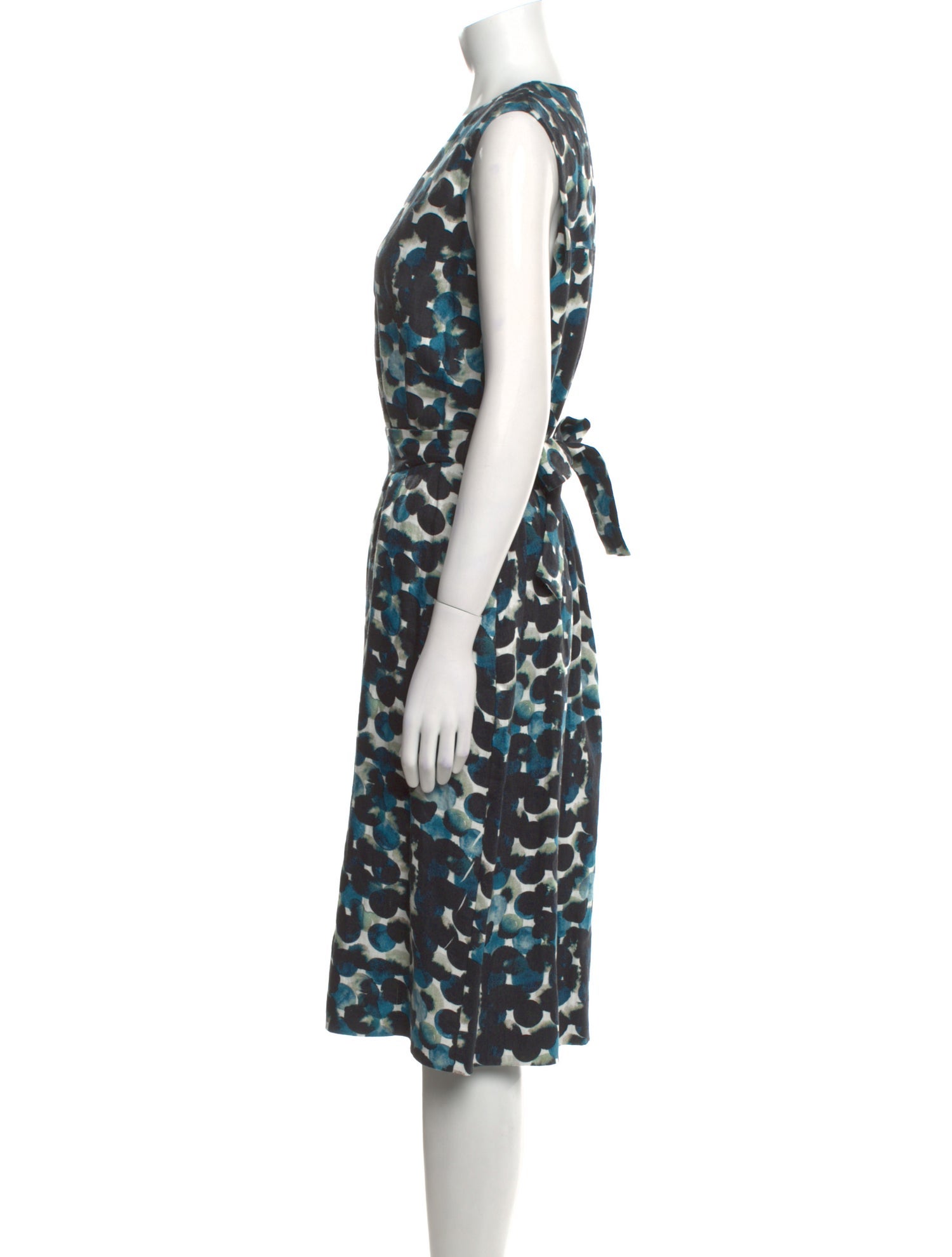 Jigsaw Linen Midi Length Dress