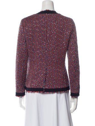 Jigsaw Tweed Pattern Evening Jacket