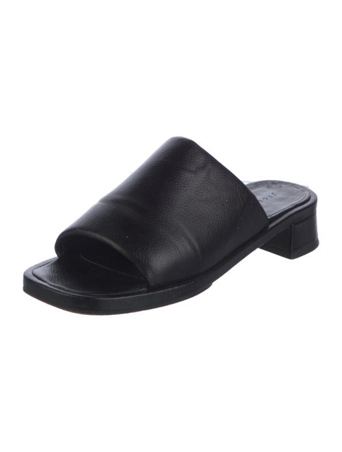 Jigsaw Leather Slides