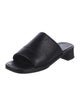 Jigsaw Leather Slides