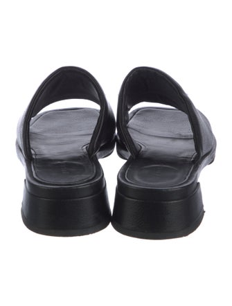 Jigsaw Leather Slides