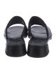 Jigsaw Leather Slides