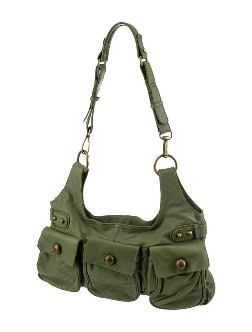 Jigsaw Leather Shoulder Bag