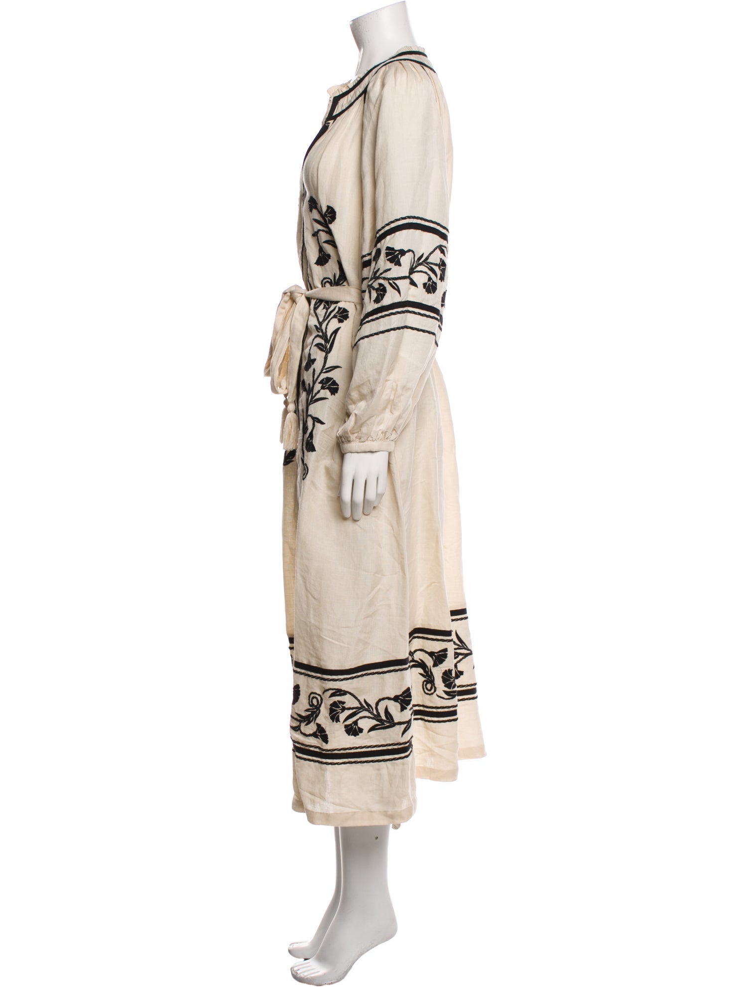 Jigsaw Printed Long Dress