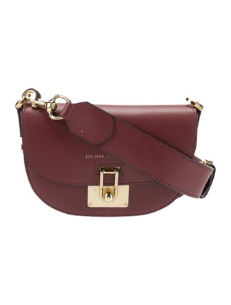 Jigsaw Leather Crossbody Bag