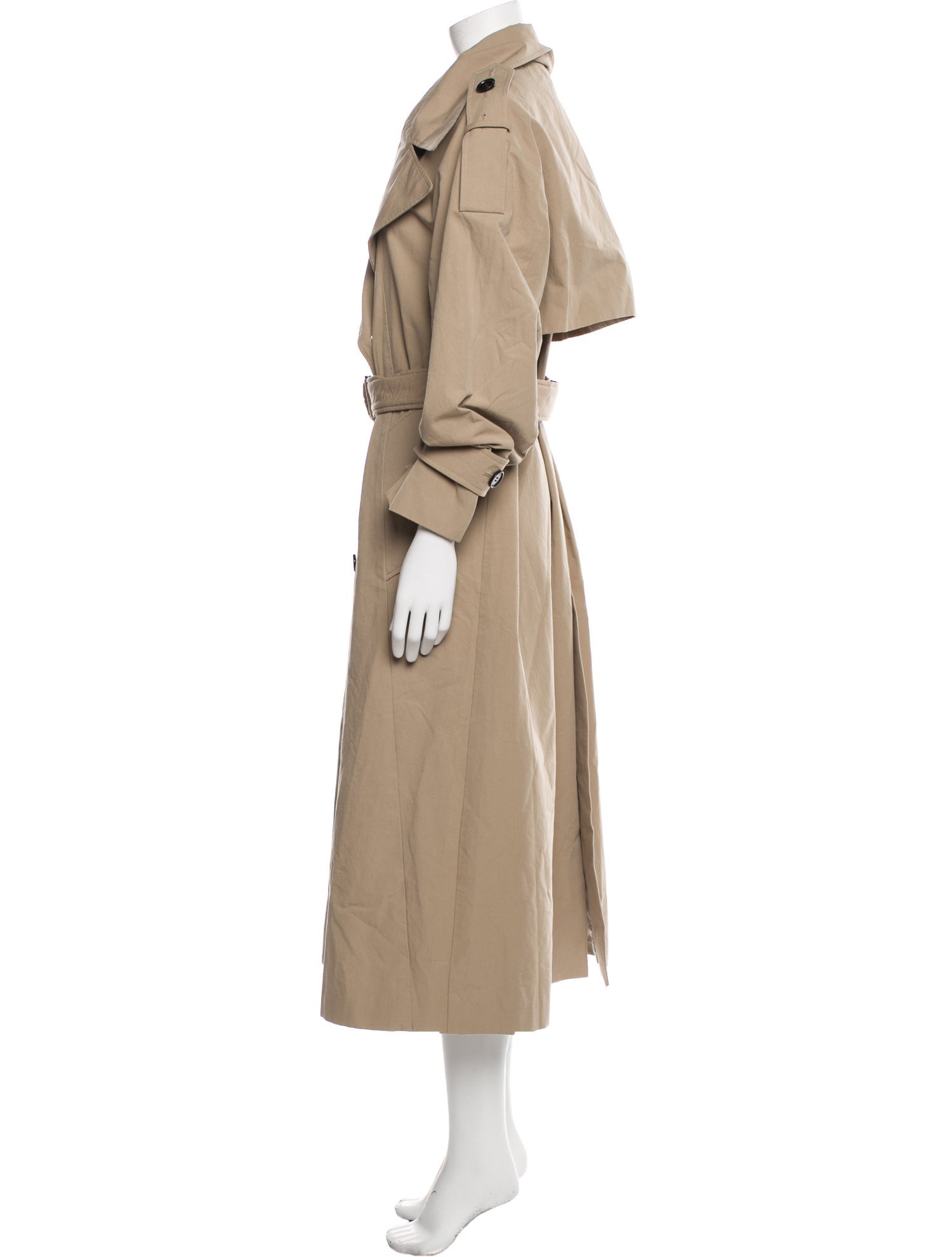 Jigsaw Trench Coat