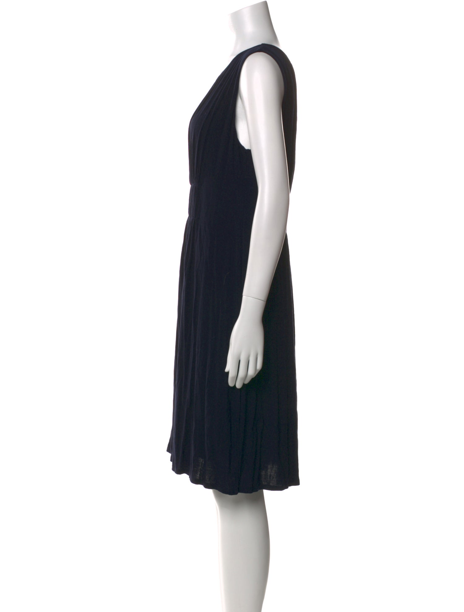 Jigsaw Scoop Neck Knee-Length Dress