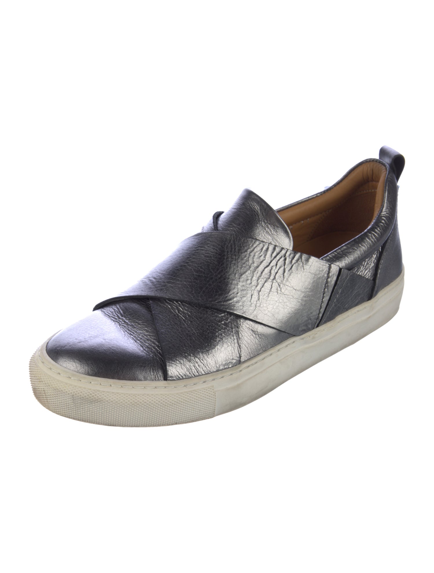 Jigsaw Leather Sneakers