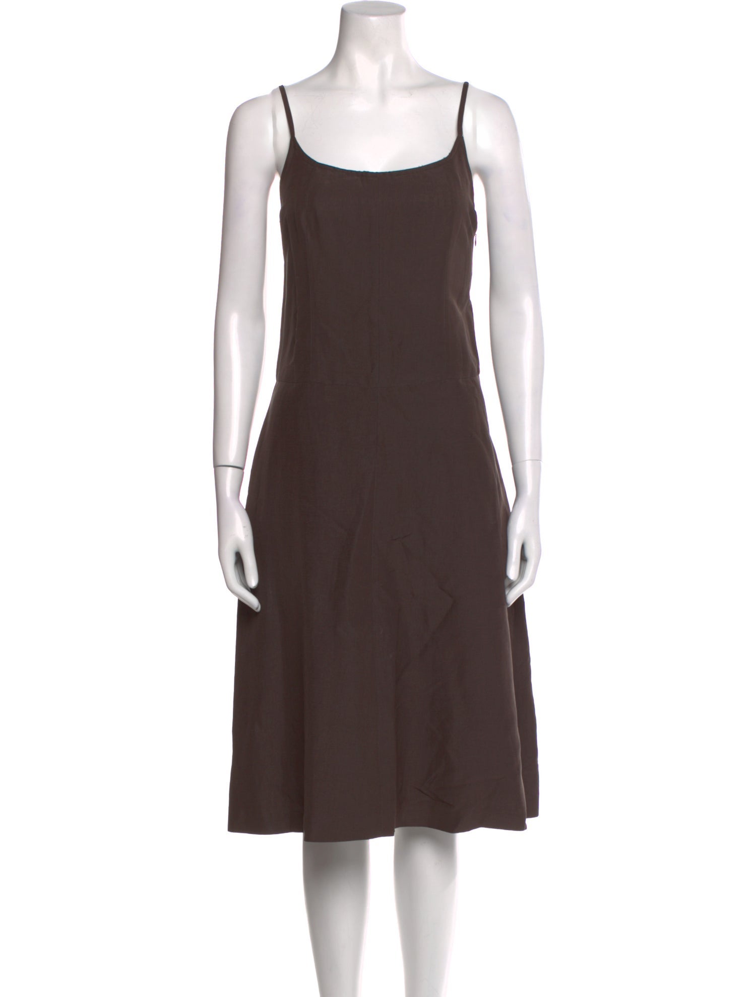 Jigsaw Hemp Midi Length Dress