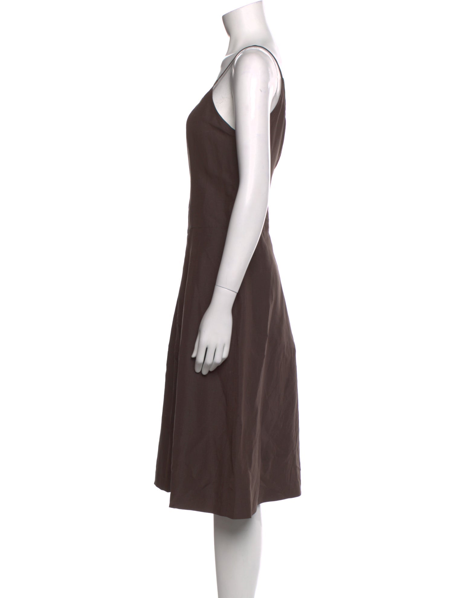 Jigsaw Hemp Midi Length Dress