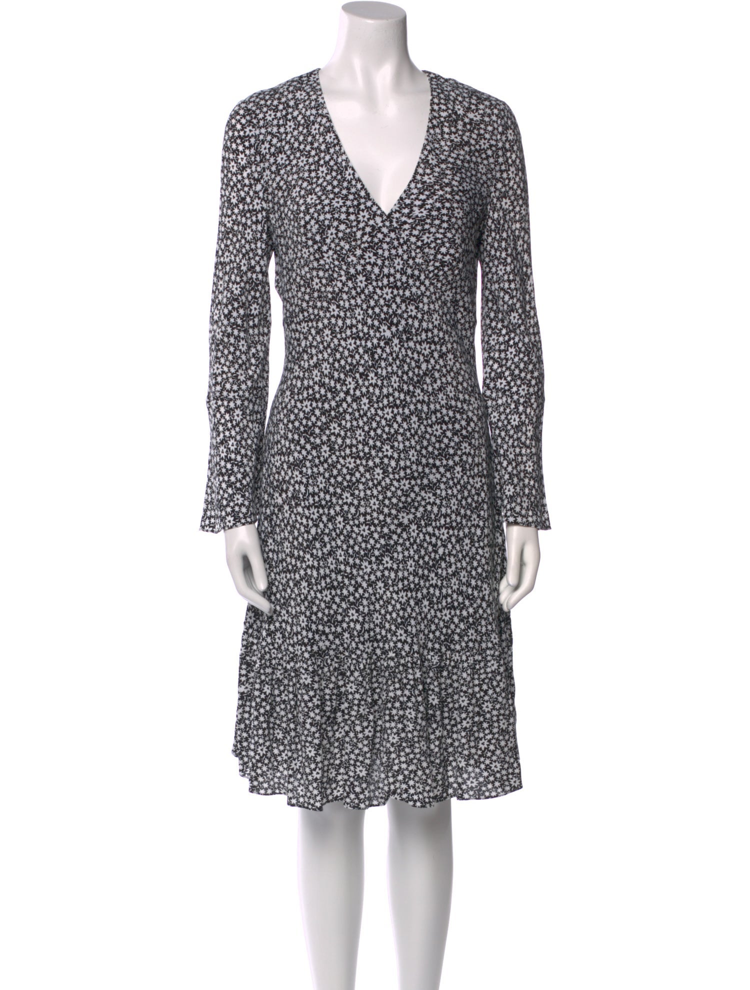 Jigsaw Floral Print Midi Length Dress