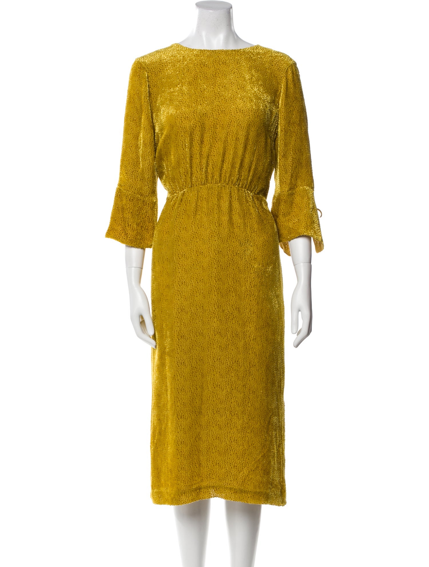 Jigsaw Bateau Neckline Midi Length Dress