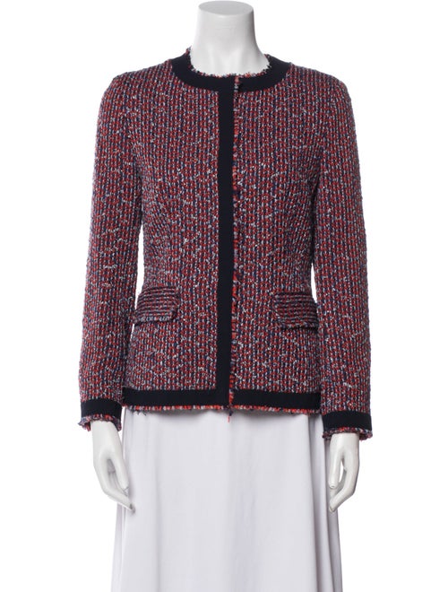 Jigsaw Tweed Pattern Evening Jacket