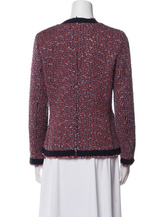 Jigsaw Tweed Pattern Evening Jacket